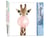 Peinture par Numéro Figured'Art - Girafe et Chewing gum - Kit de Loisir Créatif DIY Numéro d'Art Complet - 40x50cm sans châssis en bois
