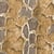 Tissu Suédine extensible Snake sur fond Beige