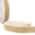 Bobine 10m Velours haute densité beige