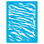 Pochoir plastique souple réutilisable 18,5 x 14,5 cm Fabrika Decoru TEXTURE 421