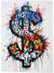 Affiche Dollar Graffiti Pop Art | A3 : 29,7x42cm