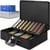 Caisse à Monnaie Professionnelle XL 36x27x11cm- Coffret Monnaie Acier- Monnayeur 2 clés Compartiments monnaie- Poignée Robuste- ACROPAQ