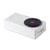 Enceinte Bluetooth Rétro De Bureau Sans Fil Avec Disque Vinyle Rotatif Et Lumière Nuit Blanc YONIS