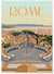 Affiche ville Rome 2 | A3 : 29,7x42cm