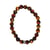 Bracelet Œil de Tigre de Taureau de Faucon Perles rondes 8 mm - Omsaé