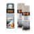 Lot 2 sprays de peinture effet granit sable + 1 vernis de finition - Belton