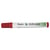 Feutre pour tissus, pointe grosse, rouge