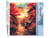 Peinture par Numéro Figured'Art - Rue d'Automne à Kyoto - Kit de Loisir Créatif DIY Numéro d'Art Complet - 40x50cm sans châssis en bois