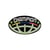 Lot de 3 écussons thermocollants Champion 2cm x 6cm