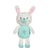 Peluche - Petits musicaux les ptits féeriques lapin - 17 cm