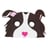 MégaCréa DIY - Masque enfant feutrine chien 20,5 x 14,5 cm