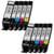 Pack de Cartouches 570/571 XL Compatibles pour Imprimante CANON 570/571 XL