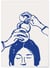 Affiche Art Bleu | A3 : 29,7x42cm