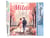Peinture par Numéro Figured'Art - Affiche de voyage Milan en fleurs - Kit de Loisir Créatif DIY Numéro d'Art Complet - 40x50cm sans châssis en bois