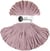 Cordon macramé Bobbiny - Coton - Mauve - 5 mm - 100 m - 0.5 kg