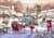 Puzzle 1500 pièces - Village and Santa - Bluebird Puzzle