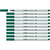 Lot de 10 Feutre Pen 68 brush Pointe Pinceau Vert pin STABILO