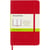 Carnet - 9x14cm - Rouge - 192 pages blanches - Couverture souple - Moleskine