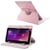 Housse Tablette Tactile Universelle 9 Pouces Paysage Étui Simili Cuir Rose Clair YONIS