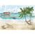 1 feuille de papier de riz 22 x 32 cm Ciao Bella AT THE SEASHORE 352