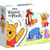 4 puzzles progressifs winnie l'ourson et ses amis 3 - 6 - 9 - 12 pieces - clementoni - 20820