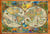 Puzzle 1000 pièces - Carte des Créatures de la Terre - Grafika