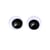 Yeux mobiles Vaessen Creative - Plastique - M51933 - Noir et blanc - 30 mm - Lot de 144 pièces