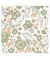 Tissu coton popeline fleuri de 145 cm de largeur liber7009 vendu par 50 cm