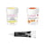 2 colorants alimentaires orange-jaune pastel + Stylo glaçage noir