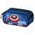 Trousse Captain America 22 CM - 3 compartiments