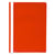 Chemise de présentation à lamelles Polypropylène standard - A4 - Rouge - x 25 - Exacompta