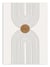 Affiche 50 x 70 cm -  Circle - Miuus studio