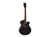 DIMAVERY Guitare Folk AW-400 Noire Electro