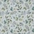 Tissu Plumetis Viscose digital feuilles sur fond Blanc