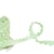 Elastique à pompons 13mm vert nil au mètre