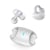 Casque Sport Bluetooth Étanche Sans Fil Réduction De Bruit Longue Autonomie Blanc YONIS