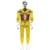 Micronauts - Figurine ReAction+ Time Traveler (Translucent Yellow) 10 cm