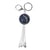 YELLO KOKO Câble USB 3-en-1 Micro-USB / USB-C / Lightning design Porte-Clés Sagittaire Blanc