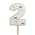 Bougie Harry Potter - chiffre 2