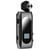 Ecouteurs Bluetooth Sans Fil Or Autonomie 20h Design Rétractable et Vibration Noir YONIS