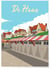 Affiche ville De Haan | A3 : 29,7x42cm