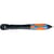 Porte-mines PELIKAN Griffix Neon Black - Gauchers - Mine HB 2,0 mm - Noir/Orange