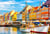 Puzzle 1000 pièces - Port de Nyhavn - Copenhague - Bluebird Puzzle