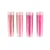 MégaCréa DIY - Perle Rocaille tubes 8 g Rose 4 pièces