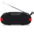 Enceinte Bluetooth Outdoor Waterproof Avec Fonctions Mains-Libres et FM Autonomie 8H Rouge YONIS