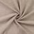 Tissu Lin Coton uni Beige chiné