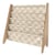 Bibliothèque enfant damier beige - 3 Sprouts