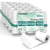 50 Rouleaux de Caisse 57x 40x8mm- Thermique 19,7m- Terminaux de paiement- 50 Bobines TPE- Sans BPA- Dimension Universelle- ACROPAQ
