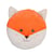 Peluche - Oreiller Rondouillet Renard Econimals en peluche éco-conçu - 34 cm