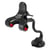 LinQ Support Voiture Fixation Ventouse Ajustable Rotatif 360° Bras Flexible Noir